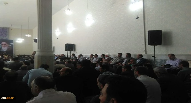 حضور دانشگاهیان دانشگاه فرهنگیان استان لرستان در مراسم بزرگداشت سالگرد ارتحال امام خمینی (ره)