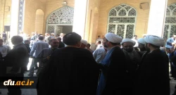حضور دانشگاهیان دانشگاه فرهنگیان استان لرستان در مراسم بزرگداشت سالگرد ارتحال امام خمینی (ره)