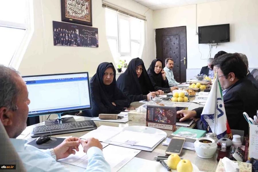 نشست کمیته کارورزی دانشگاه فرهنگیان خراسان شمالی به منزله بررسی (عملکرد یک ساله کارورزی) 2