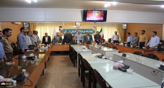 آیین تکریم و معارفه ی عامل مالی دانشگاه فرهنگیان همدان برگزار شد