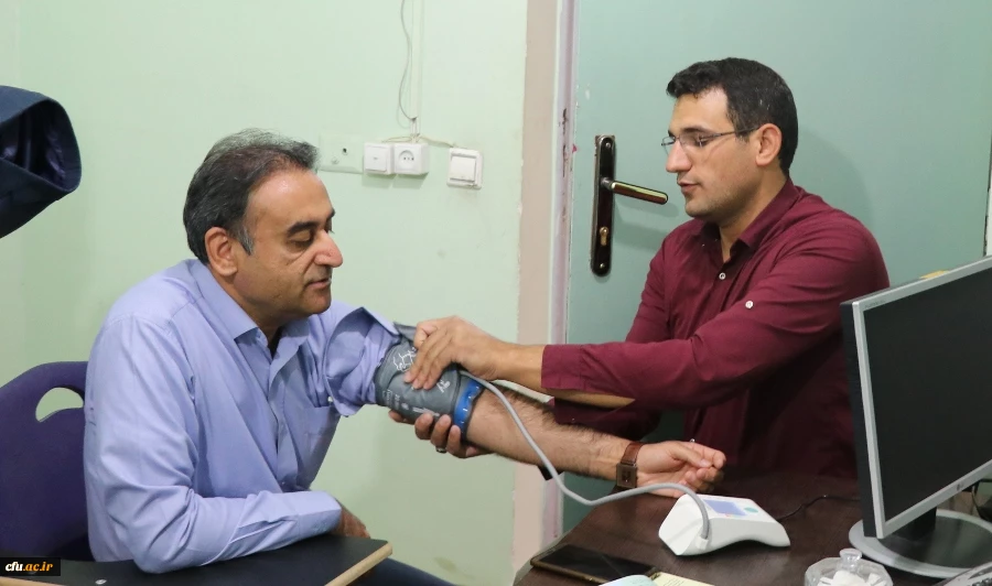 پویش بسیج ملی کنترل فشار خون - دانشگاه فرهنگیان کرمان