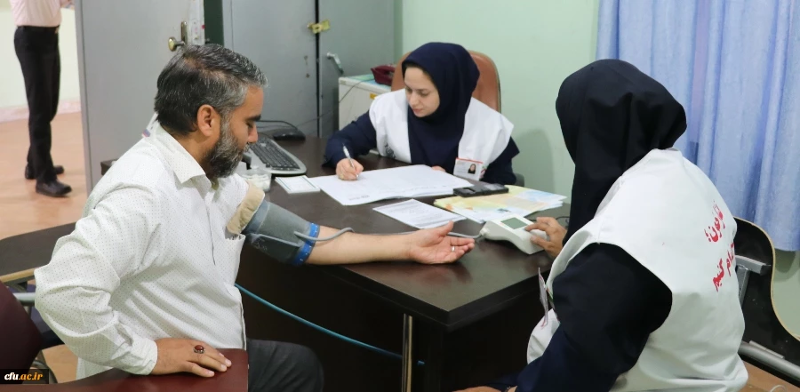 پویش بسیج ملی کنترل فشار خون - دانشگاه فرهنگیان کرمان
