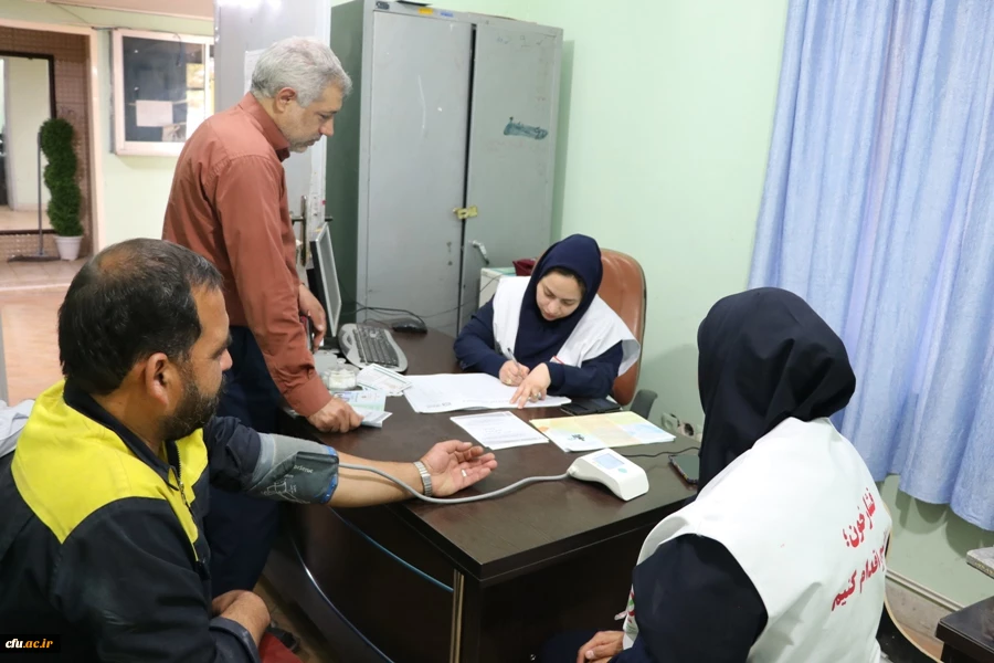 پویش بسیج ملی کنترل فشار خون - دانشگاه فرهنگیان کرمان