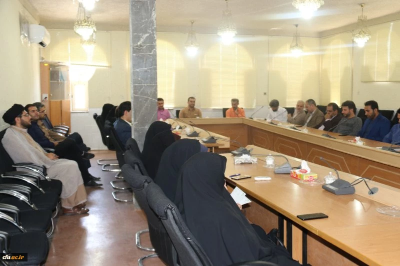 جلسه معارفه معاون آموزشی، فرهنگی و پژوهشی پردیس شهیدان پاک نژاد دانشگاه فرهنگیان یزد
 4