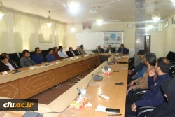 جلسه معارفه معاون آموزشی، فرهنگی و پژوهشی پردیس شهیدان پاک نژاد دانشگاه فرهنگیان یزد
 7