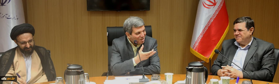 دیدارهیات رئیسه دانشگاه فرهنگیان با سرپرست وزارت آموزش وپرورش 
 2