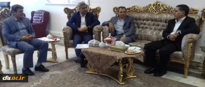 جلسه مشترک معاون پژوهشی دانشگاه فرهنگیان کشور با مدیرکل امور بین الملل وزارت ورزش و جوانان