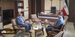دیدار مدیریت دانشگاه فرهنگیان کرمانشاه با رئیس سازمان برنامه و بودجه 2