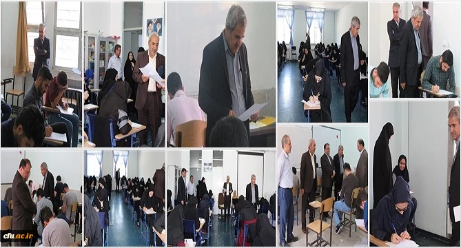 بازدید از روند برگزاری امتحانات در پردیس های آذربایجان شرقی