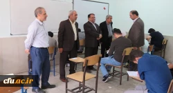 بازدید از روند برگزاری امتحانات در پردیس های آذربایجان شرقی