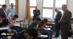 بازدید از روند برگزاری امتحانات در پردیس های آذربایجان شرقی