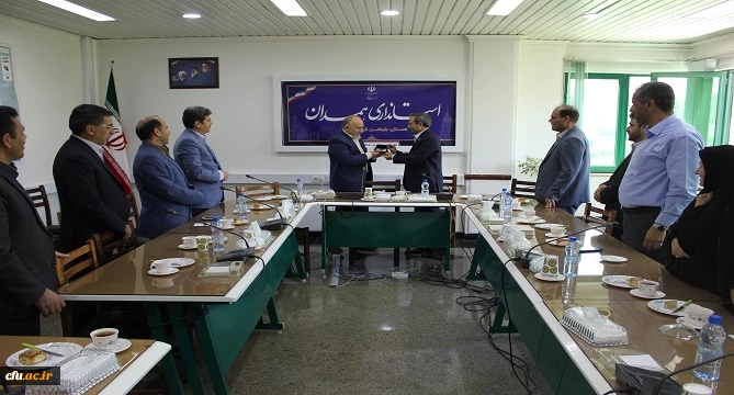 جلسه کمیته هیات امنای استانی دانشگاه فرهنگیان همدان با حضور معاون سیاسی امنیتی استانداری و دکتر طاهری نیا معاون پژوهشی و فناوری دانشگاه فرهنگیان برگزار شد