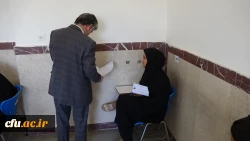 بازدید دکتر سمیعی از روند برگزاری امتحانات پردیس های دانشگاه فرهنگیان استان کردستان 4