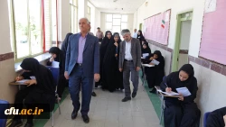 بازدید دکتر سمیعی از روند برگزاری امتحانات پردیس های دانشگاه فرهنگیان استان کردستان 5