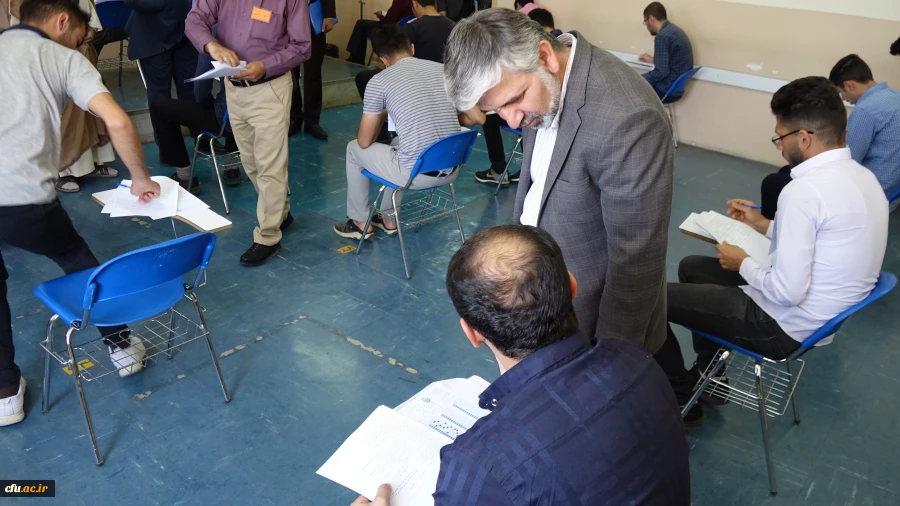 بازدید دکتر سمیعی از روند برگزاری امتحانات پردیس های دانشگاه فرهنگیان استان کردستان 7