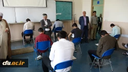 بازدید دکتر سمیعی از روند برگزاری امتحانات پردیس های دانشگاه فرهنگیان استان کردستان 9