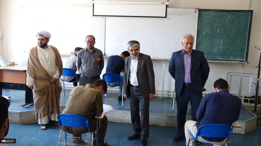 بازدید دکتر سمیعی از روند برگزاری امتحانات پردیس های دانشگاه فرهنگیان استان کردستان 11