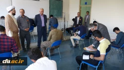 بازدید دکتر سمیعی از روند برگزاری امتحانات پردیس های دانشگاه فرهنگیان استان کردستان 10