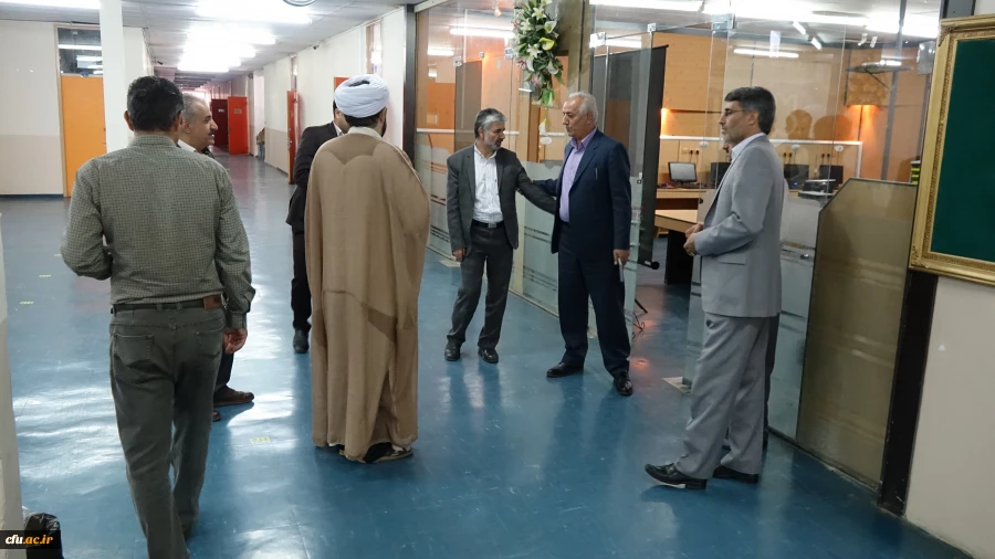 بازدید دکتر سمیعی از روند برگزاری امتحانات پردیس های دانشگاه فرهنگیان استان کردستان 12