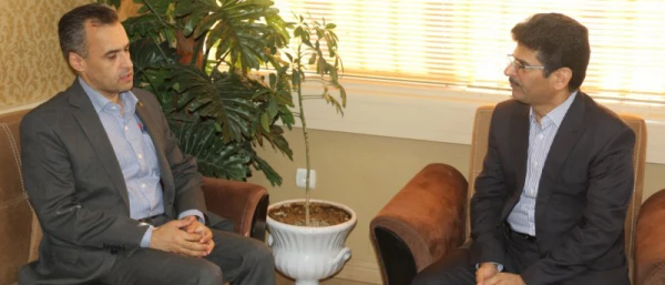 دیدار سرپرست دانشگاه فرهنگیان یزد با رئیس سازمان مدیریت و برنامه ریزی استان
 2