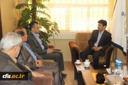 دیدار سرپرست دانشگاه فرهنگیان یزد با رئیس سازمان مدیریت و برنامه ریزی استان
 5