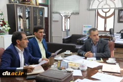 بازدید هیئت نظارت، ارزیابی و تضمین کیفیت وزارت علوم، تحقیقات و فناوری استان از پردیس شهیدان پاک نژاد یزد
 3