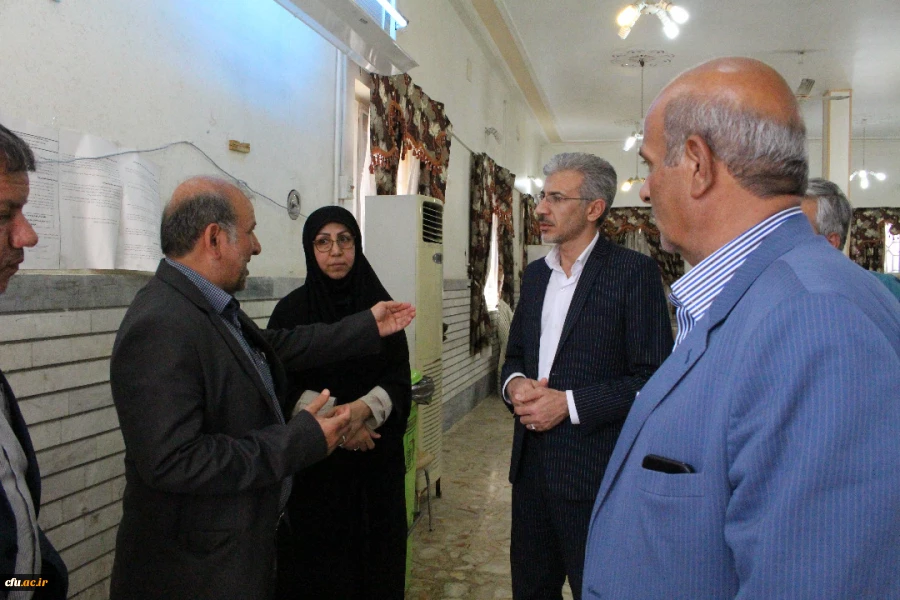 بازدید یک روزه دکتر چناری (مدیر کل امور مالی سازمان مرکزی دانشگاه فرهنگیان ) از کل پردیس ها و مراکز دانشگاه فرهنگیان استان خوزستان
