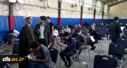 بازدید دکتر توان مدیریت امور پردیس های دانشگاه فرهنگیان کرمان از فرایند برگزاری امتحانات پایانی نیمسال دوم سال تحصیلی 98-97 در دانشگاه