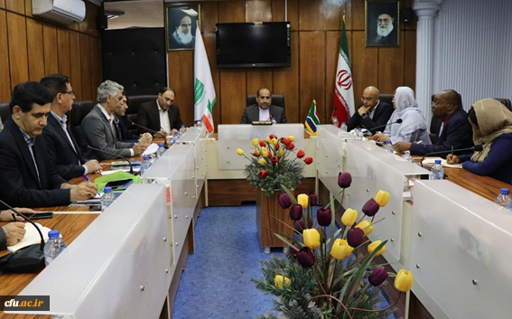 دیدار با نمایندگان کشور آفریقای جنوبی