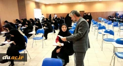 بازدید مدیرکل خدمات آموزشی سازمان مرکزی از نحوه برگزاری امتحانات در پردیس های دانشگاه فرهنگیان همدان