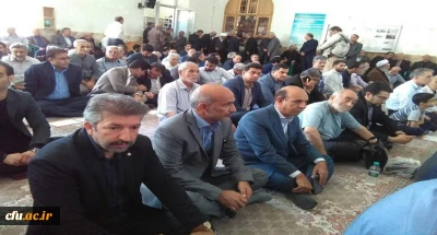 حضور سرپرست و مسئولین دانشگاه فرهنگیان استان لرستان در مراسم بزرگداشت دکتر محمد رضا حافظی پدر مدرسه سازی ایران