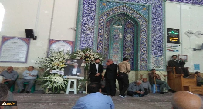 حضور سرپرست و مسئولین دانشگاه فرهنگیان استان لرستان در مراسم بزرگداشت دکتر محمد رضا حافظی پدر مدرسه سازی ایران