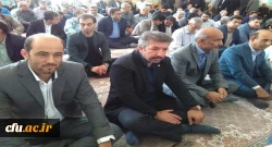 حضور سرپرست و مسئولین دانشگاه فرهنگیان استان لرستان در مراسم بزرگداشت دکتر محمد رضا حافظی پدر مدرسه سازی ایران