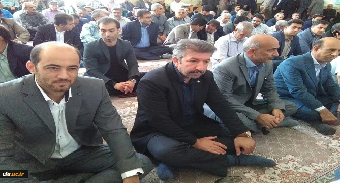 حضور سرپرست و مسئولین دانشگاه فرهنگیان استان لرستان در مراسم بزرگداشت دکتر محمد رضا حافظی پدر مدرسه سازی ایران