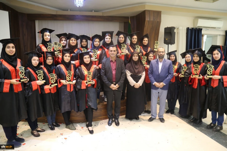 چهارمین جشن دانش آموختگی دانشجومعلمان دانشگاه فرهنگیان استان گلستان برگزار شد 5