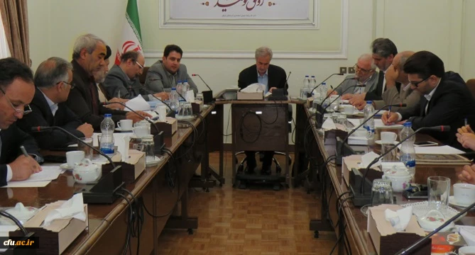 جلسه هیات امنای دانشگاه فرهنگیان آذربایجان شرقی