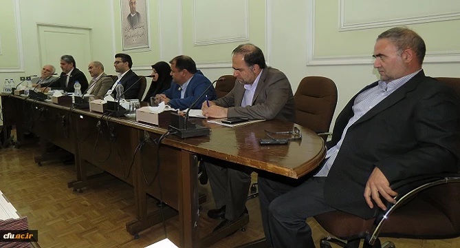 جلسه هیات امنای دانشگاه فرهنگیان آذربایجان شرقی