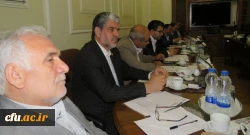 جلسه هیات امنای دانشگاه فرهنگیان آذربایجان شرقی