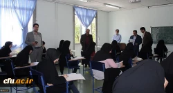 بازدید دکتر روشندل از امتحانات