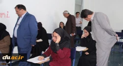 حضور در پردیس های دانشگاه فرهنگیان استان و بازدید از روند برگزاری امتحانات