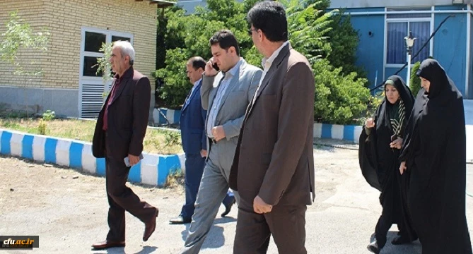 حضور در پردیس های دانشگاه فرهنگیان استان و بازدید از روند برگزاری امتحانات