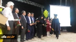 دومین  آیین دانش آموختگی دانشجومعلمان رشته آموزش ابتدایی واحد دانشگاهی زینب کبری(س)کازرون برگزار شد . 3