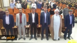 دومین  آیین دانش آموختگی دانشجومعلمان رشته آموزش ابتدایی واحد دانشگاهی زینب کبری(س)کازرون برگزار شد . 5