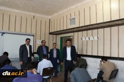 بازدید مدیران حوزه معاونت آموزشی و تحصیلات تکمیلی دانشگاه فرهنگیان از حوزه های امتحانی پردیس های استان یزد
 4