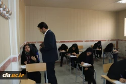 بازدید مدیران حوزه معاونت آموزشی و تحصیلات تکمیلی دانشگاه فرهنگیان از حوزه های امتحانی پردیس های استان یزد
 7