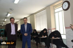 بازدید مدیران حوزه معاونت آموزشی و تحصیلات تکمیلی دانشگاه فرهنگیان از حوزه های امتحانی پردیس های استان یزد
 9