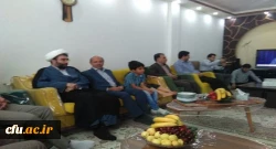دیدار جمعی از دانشگاهیان دانشگاه فرهنگیان استان لرستان با خانواده شهیدایمان بابایی