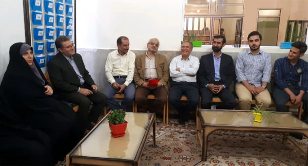 بازدید معاون دانشجویی دانشگاه فرهنگیان از پردیس های استان سمنان 9