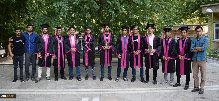 مراسم جشن دانش آموختگی دانشجویان ورودی 94 پردیس شهید رجایی و شهید صدوقی کرمانشاه برگزار شد  2