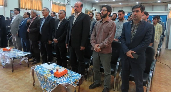 آیین تجلیل از فعالان فرهنگی و اجتماعی دانشگاه فرهنگیان آذربایجان شرقی